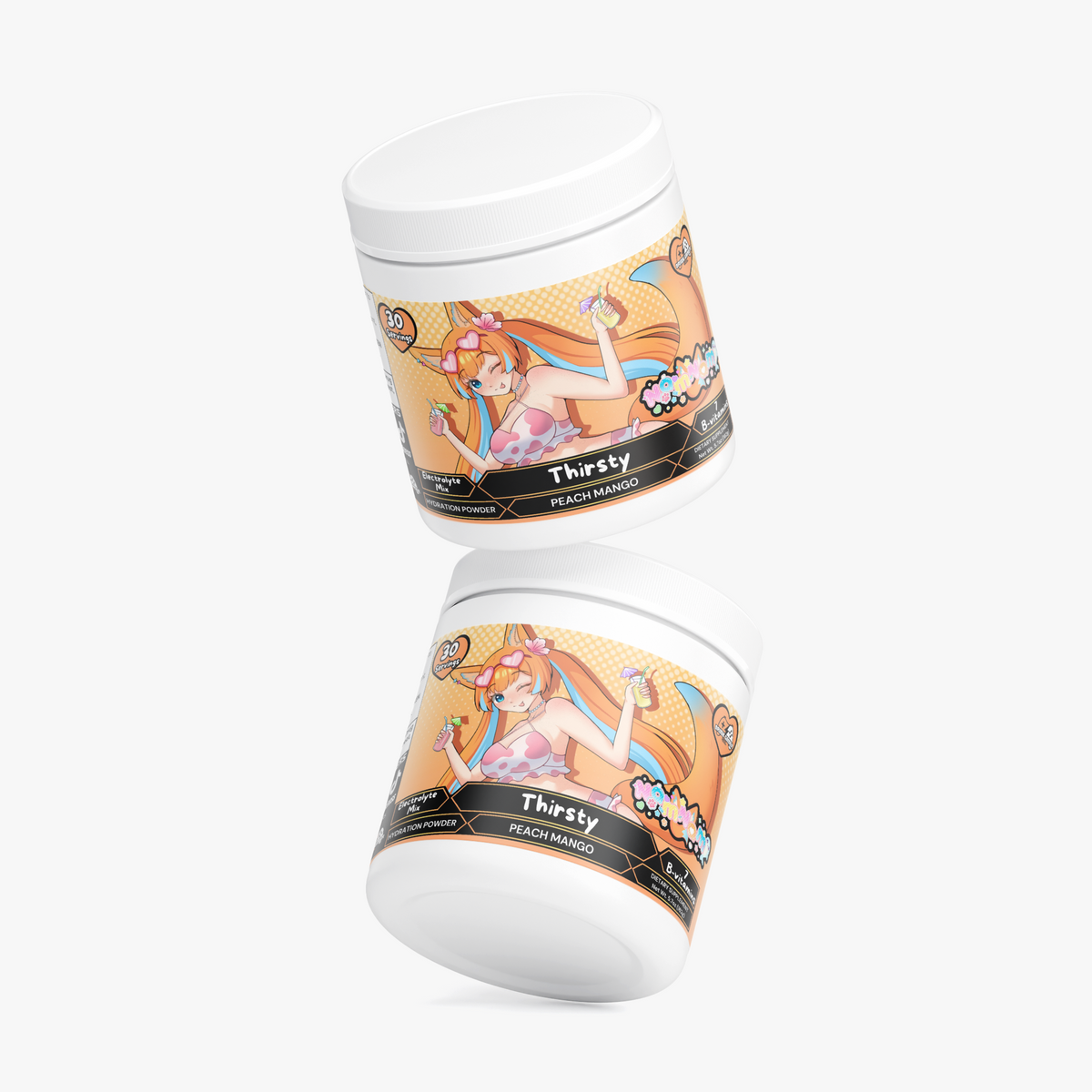 NannaNamNam - Thirsty Hydration Powder (Peach Mango)