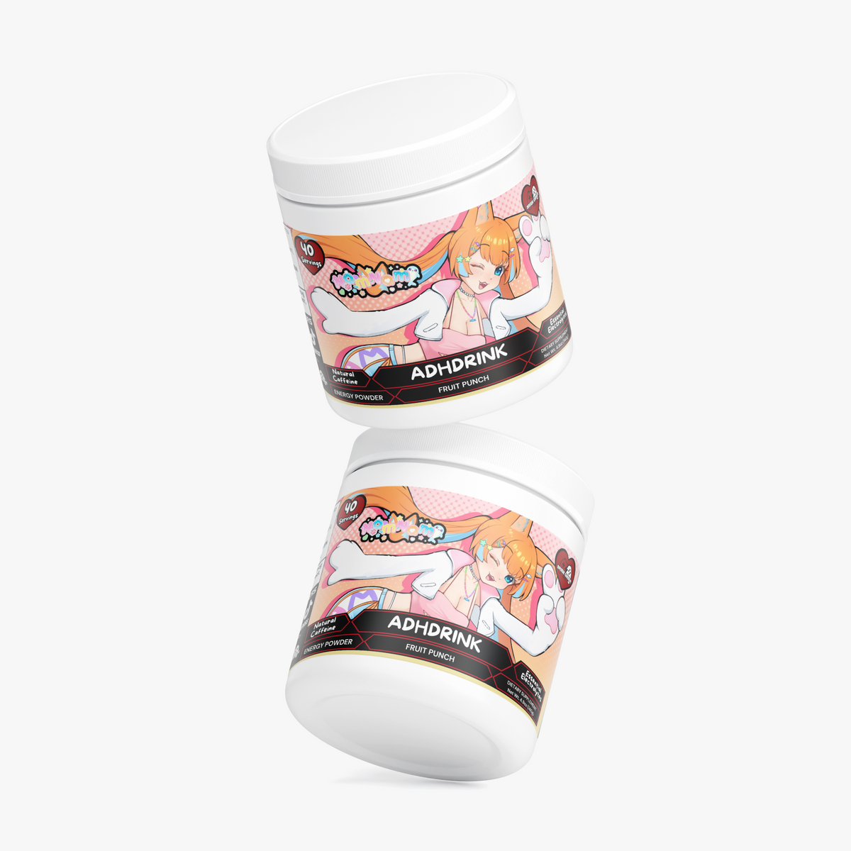 NannaNamNam - ADHDRINK Energy Powder (Fruit Punch)