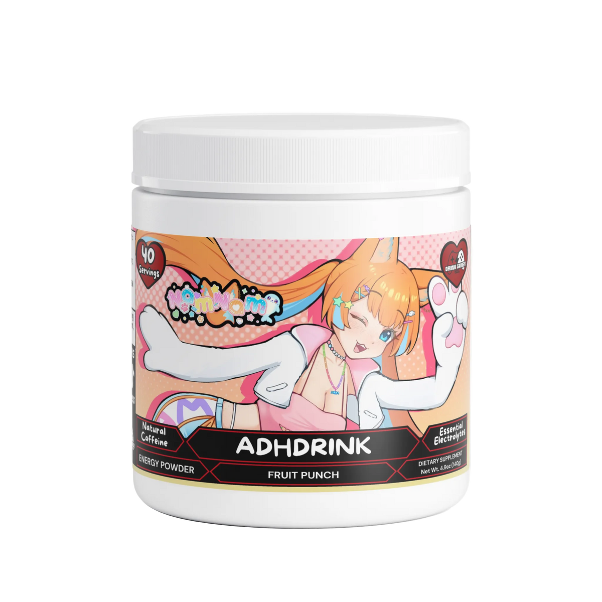 NannaNamNam - ADHDRINK Energy Powder (Fruit Punch)