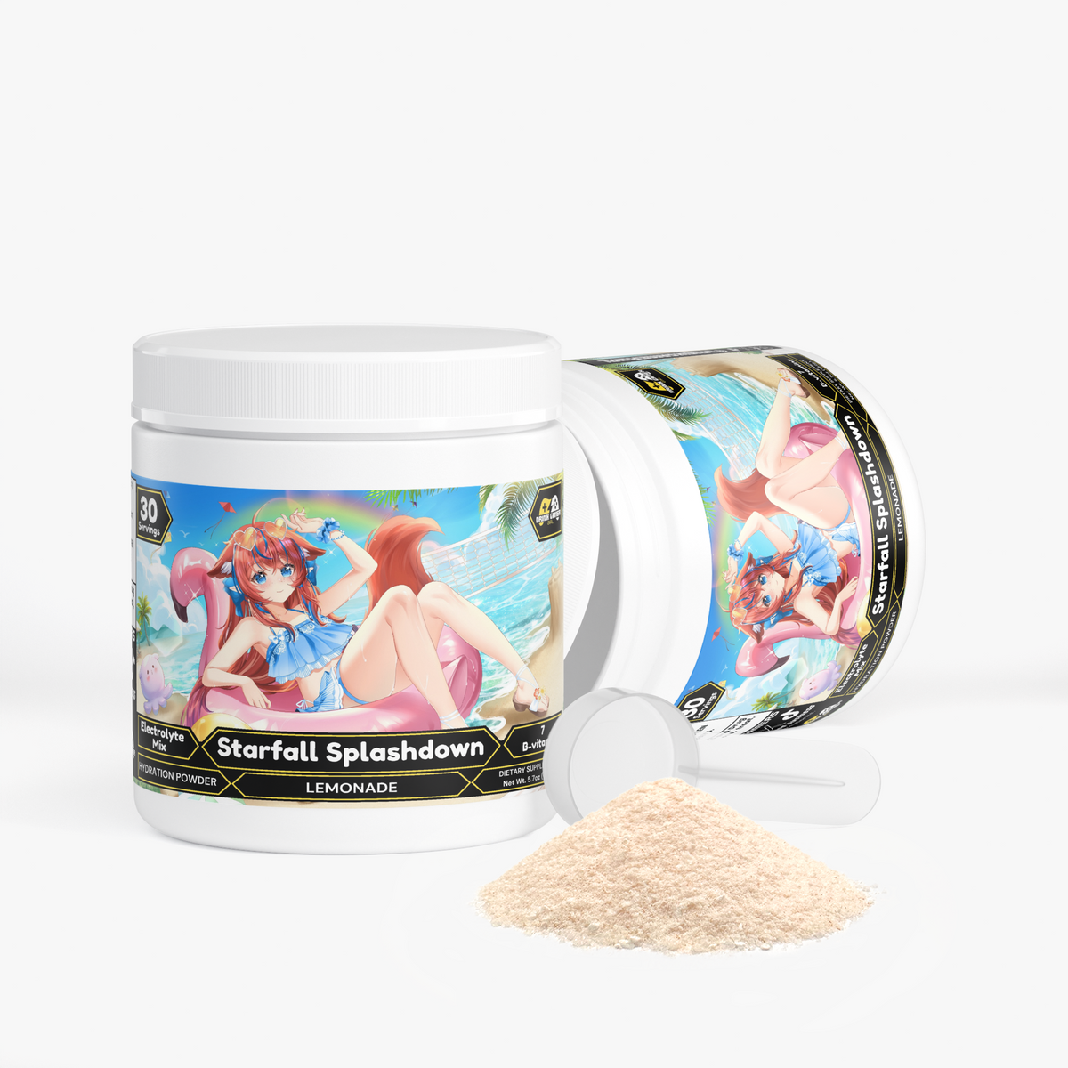 Starcat Tailchaser - Starfall Splashdown Hydration Powder (Lemonade)