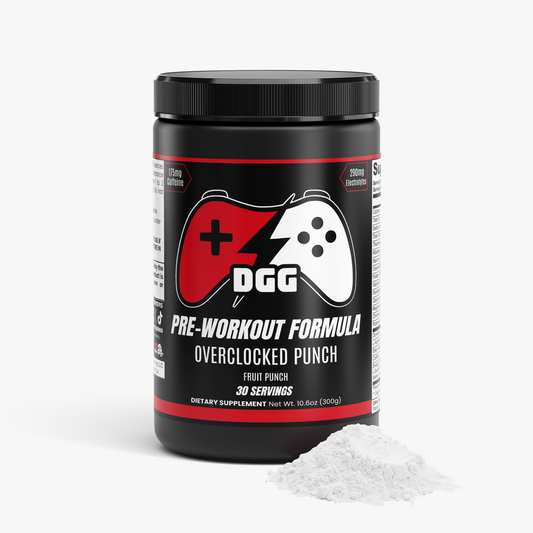 DGG - OVERCLOCKED PUNCH Pre-Workout Powder (Fruit Punch)