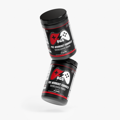 DGG - OVERCLOCKED PUNCH Pre-Workout Powder (Fruit Punch)