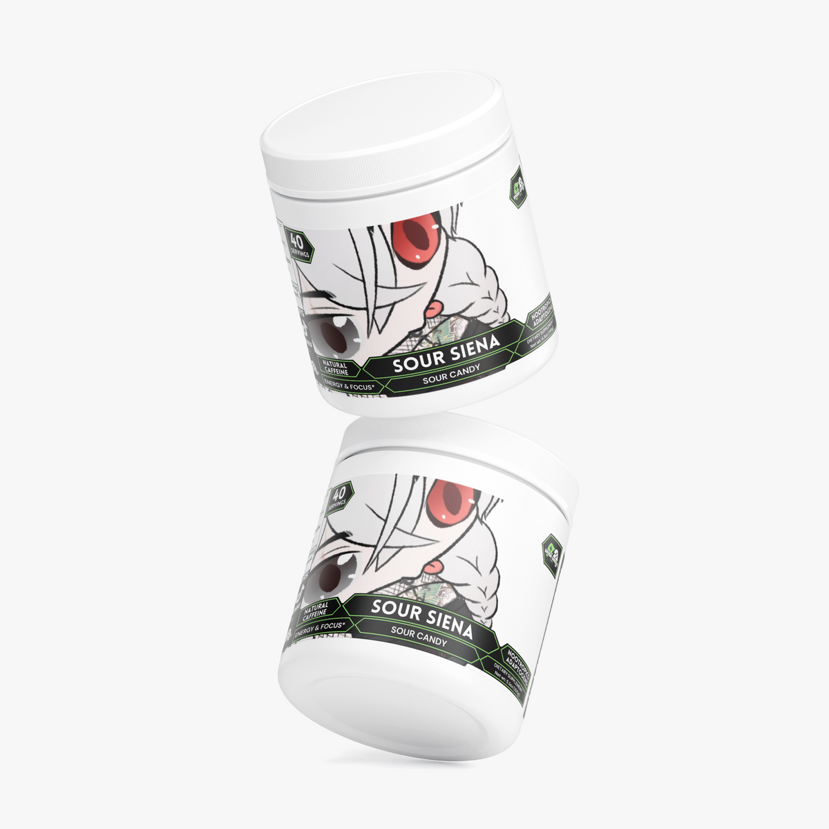 KnifeEarsSiena - Sour Siena Focus Powder (Sour Candy)