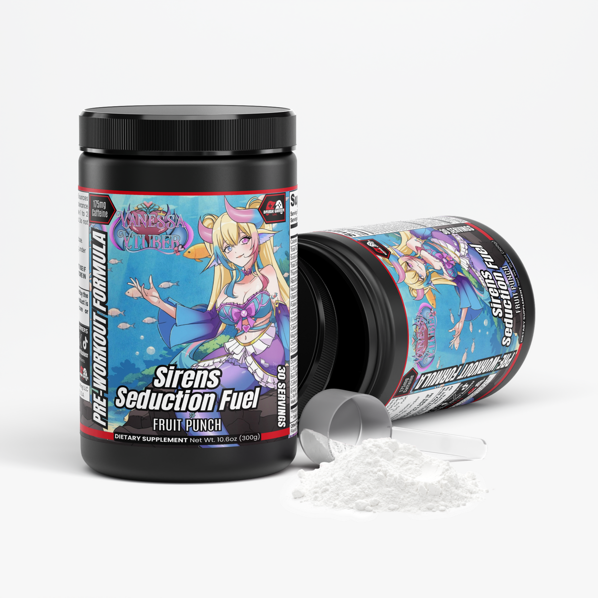 Vanessa VTuber -  Sirens Seduction Fuel Pre-Workout Powder (Fruit Punch)
