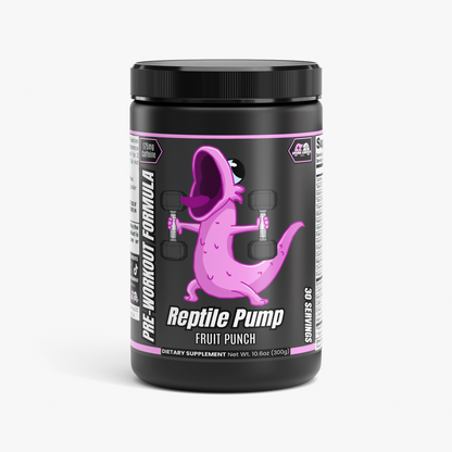 Lizard Reptile Pump Pre-Workout Powder (Fruit Punch)