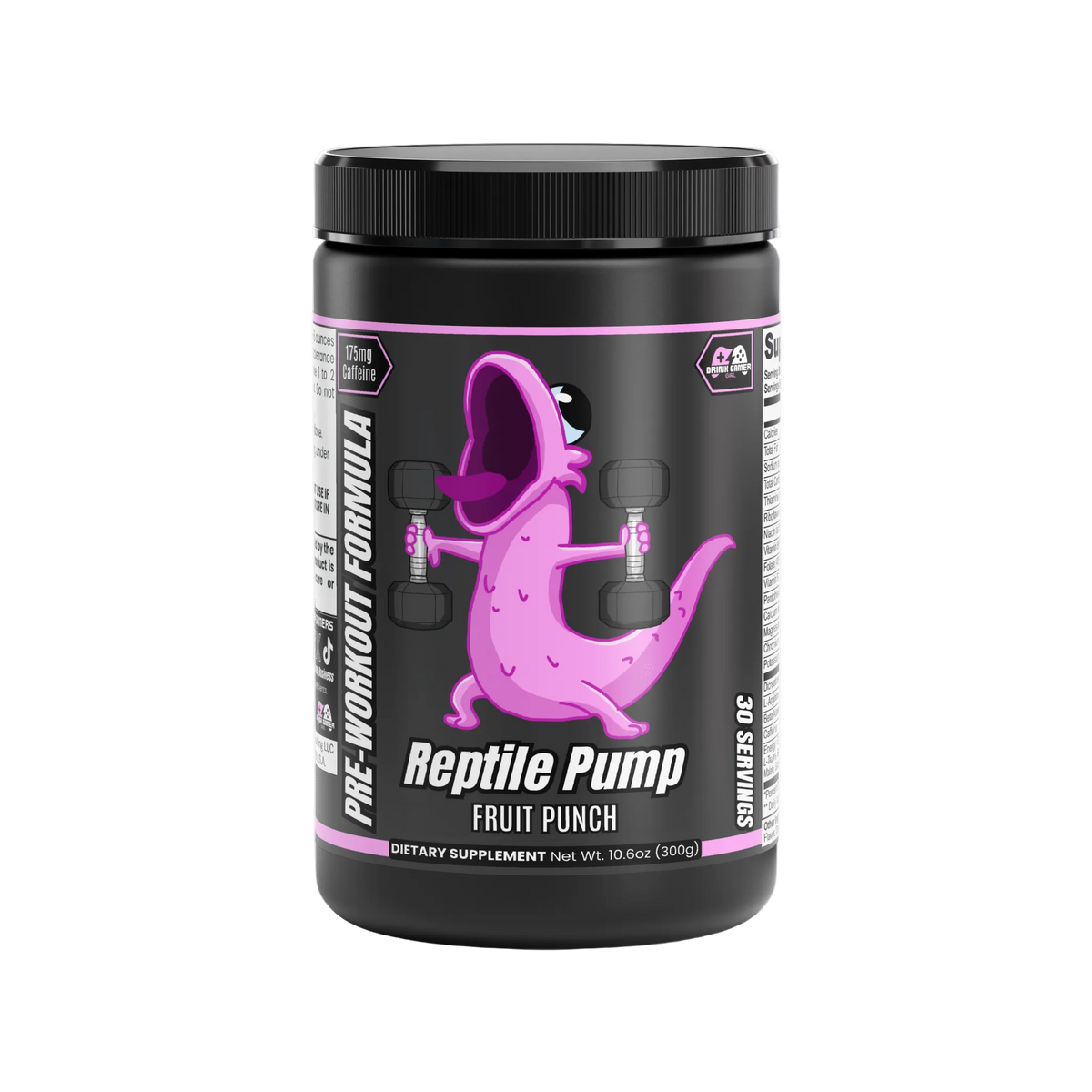 Lizard Reptile Pump Pre-Workout Powder (Fruit Punch)