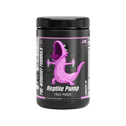 Lizard Reptile Pump Pre-Workout Powder (Fruit Punch)