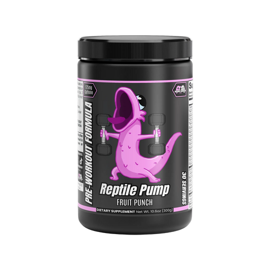 Lizard Reptile Pump Pre-Workout Powder (Fruit Punch)