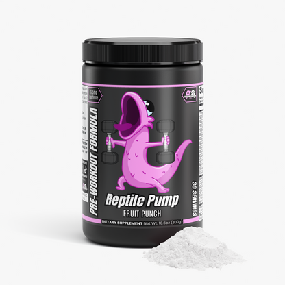 Lizard Reptile Pump Pre-Workout Powder (Fruit Punch)