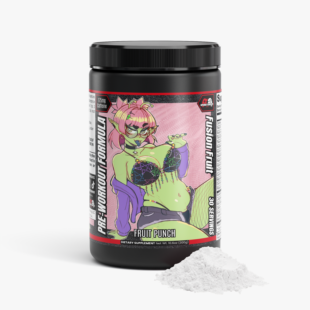 Egg GBLN - Fusion Fruit Pre-Workout Powder (Fruit Punch)