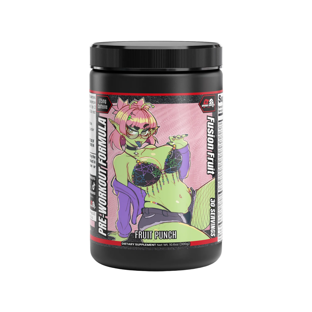 Egg GBLN - Fusion Fruit Pre-Workout Powder (Fruit Punch)
