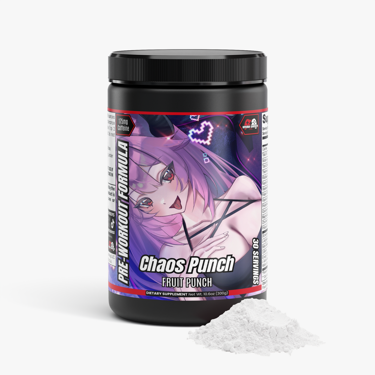 AilaLink - Chaos Punch Pre-Workout Powder (Fruit Punch)