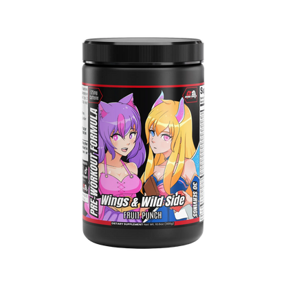 YuukiSoulless  - Wings & Wild Side Pre-Workout Powder (Fruit Punch)