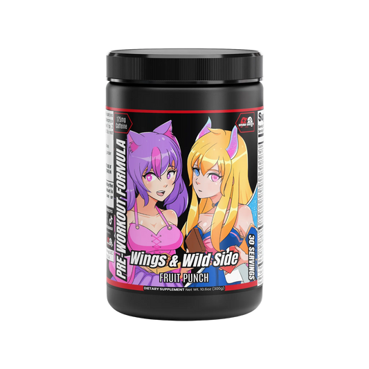 YuukiSoulless  - Wings & Wild Side Pre-Workout Powder (Fruit Punch)