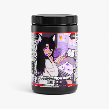 Starry Bean - A Dose Of Rush Hours Pre-Workout Powder (Fruit Punch)
