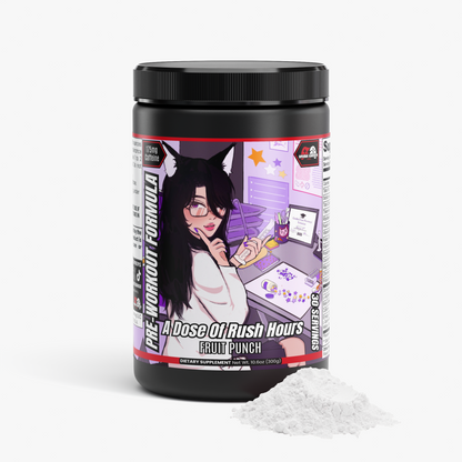 Starry Bean - A Dose Of Rush Hours Pre-Workout Powder (Fruit Punch)