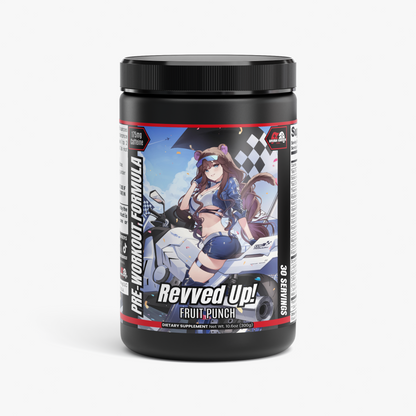 JJuniesmoothie - Revved Up! Pre-Workout Powder (Fruit Punch)