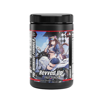 JJuniesmoothie - Revved Up! Pre-Workout Powder (Fruit Punch)