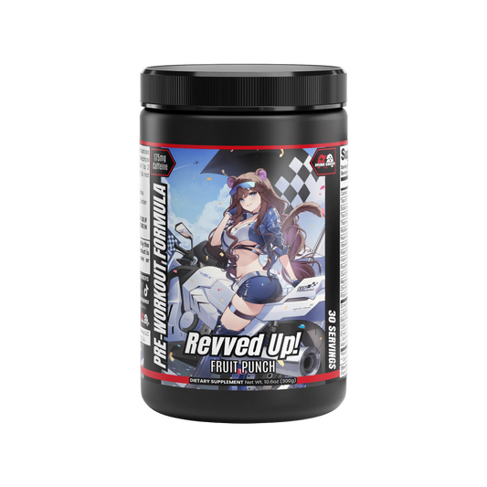 JJuniesmoothie - Revved Up! Pre-Workout Powder (Fruit Punch)