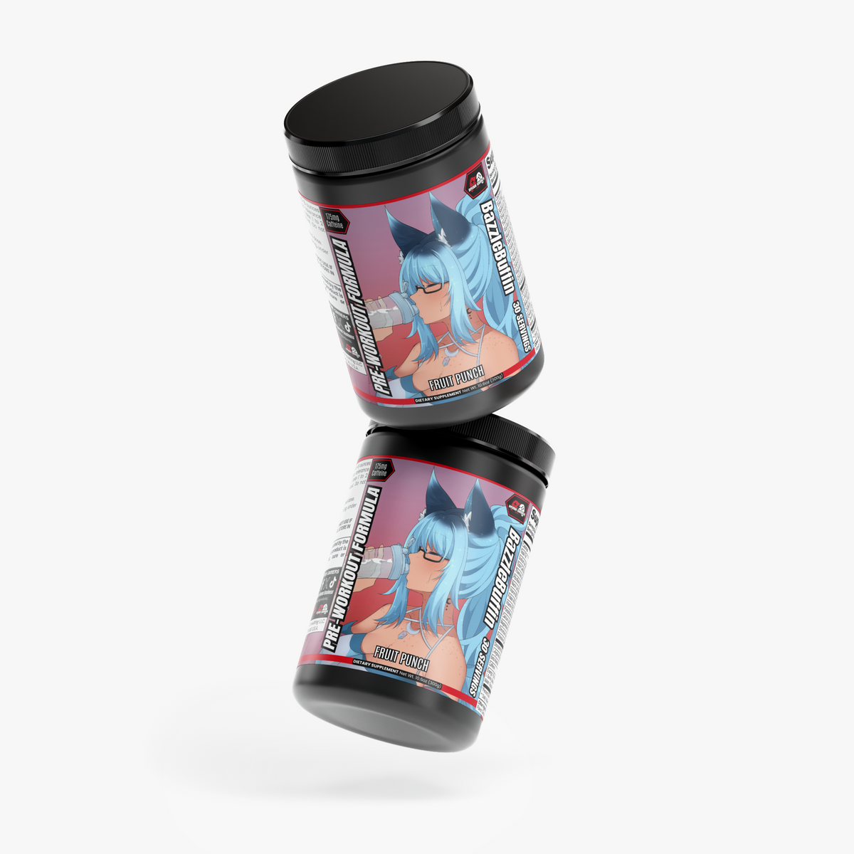Bazzadora - BazzleBuffin Pre-Workout Powder (Fruit Punch)