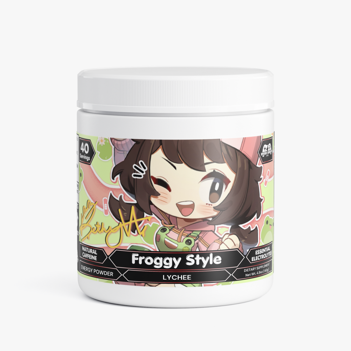 BethyVA - Froggy Style Energy Powder (Lychee Splash Energy)