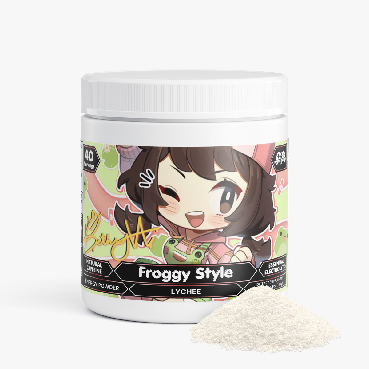 BethyVA - Froggy Style Energy Powder (Lychee Splash Energy)