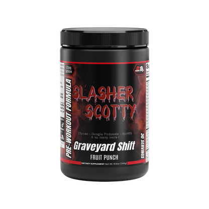Slasher Scotty - Graveyard Shift Pre-Workout Powder (Fruit Punch)