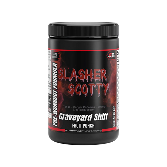 Slasher Scotty - Graveyard Shift Pre-Workout Powder (Fruit Punch)