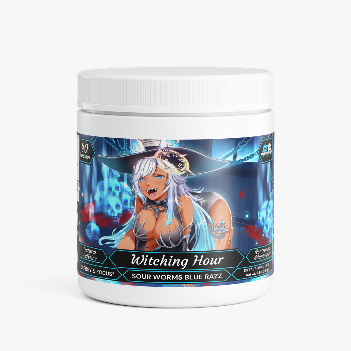 EstelleRosa - Witching Hour Focus Powder (Sour Worms Blue Razz)