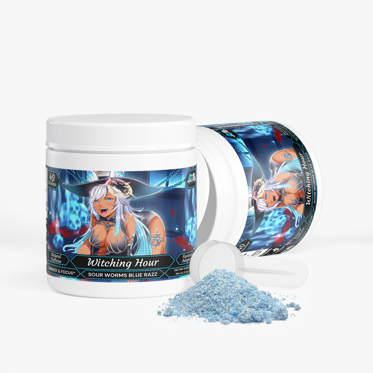 EstelleRosa - Witching Hour Focus Powder (Sour Worms Blue Razz)