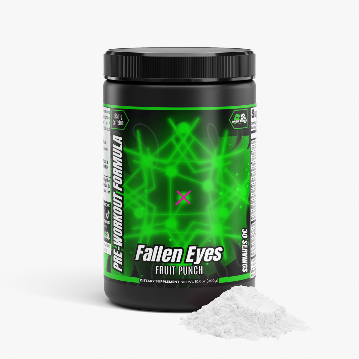 SiroLyite - Fallen Eyes Pre-Workout Powder (Fruit Punch)