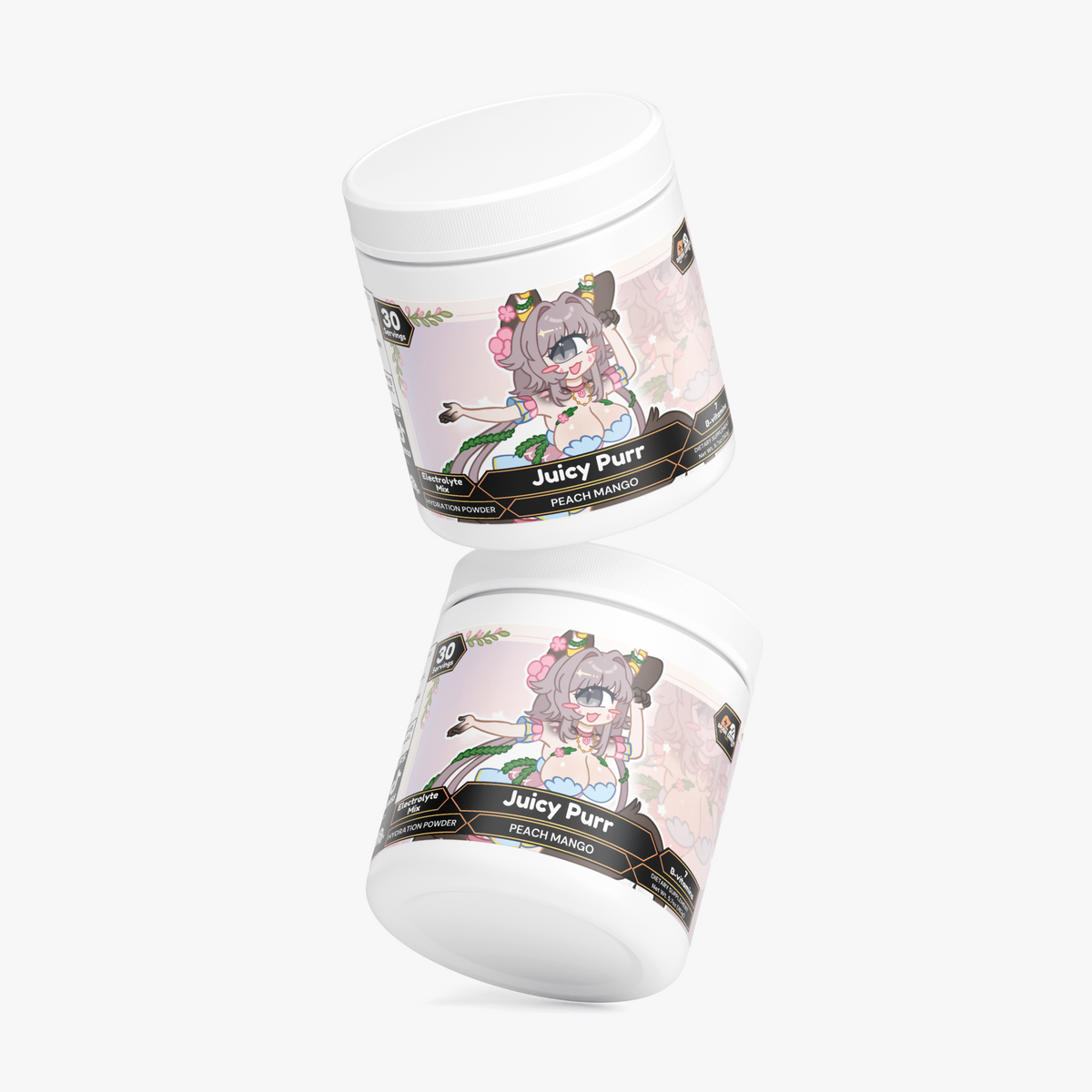 KomohanaVT - Juicy Purr Hydration Powder (Peach Mango)