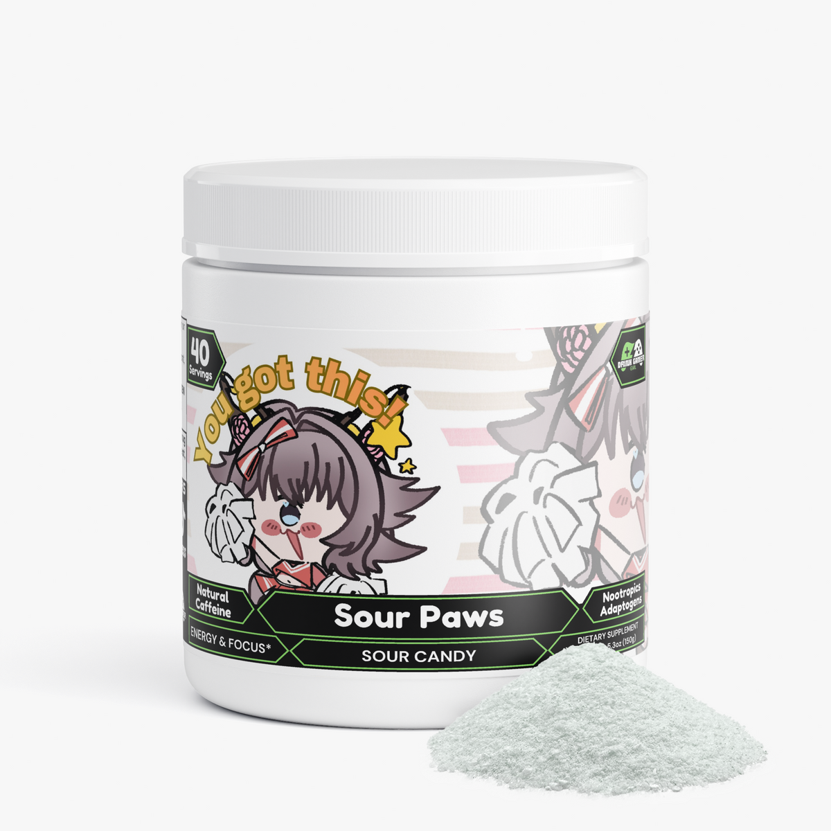 KomohanaVT - Sour Paws Focus Powder (Sour Candy)