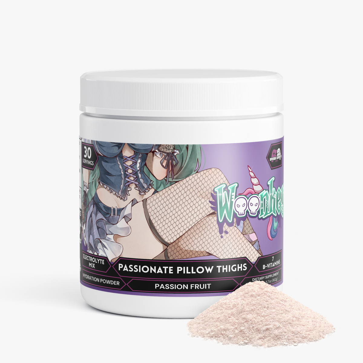 Woonkey - Passionate Pillow Thighs Hydration Powder (Passion Fruit)