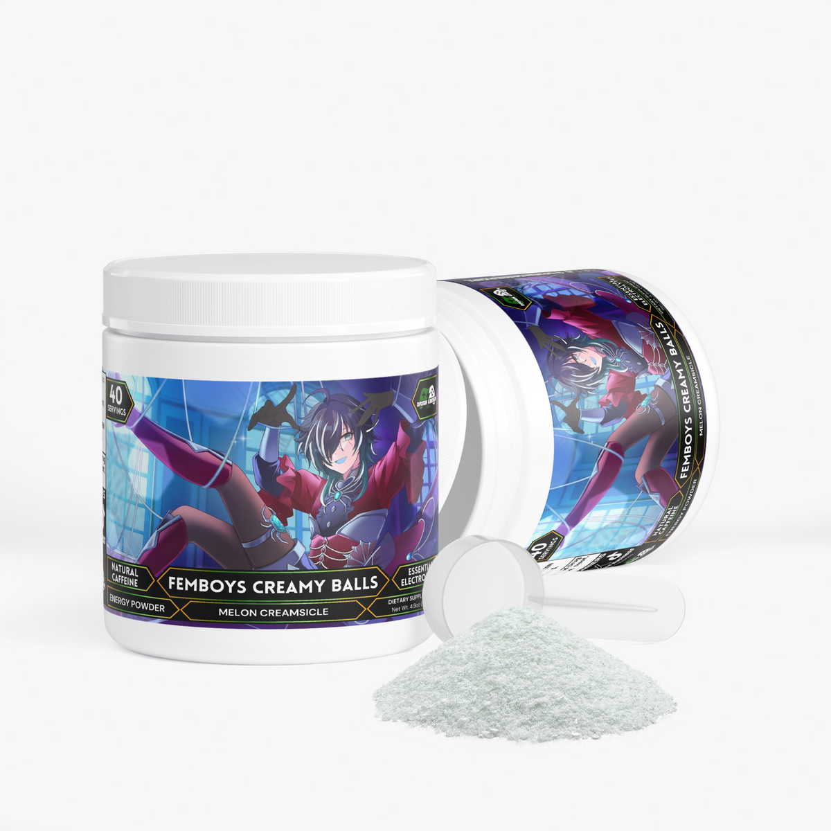 Mimi2001VR - Femboys Creamy Balls Energy Powder (Melon Creamsicle)