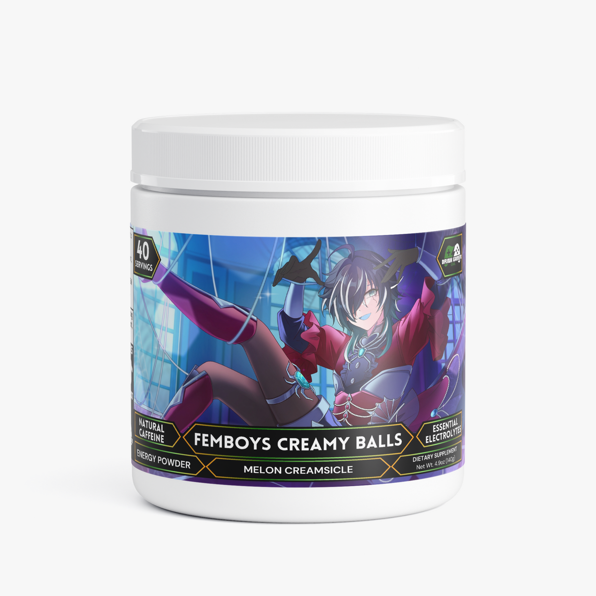 Mimi2001VR - Femboys Creamy Balls Energy Powder (Melon Creamsicle)