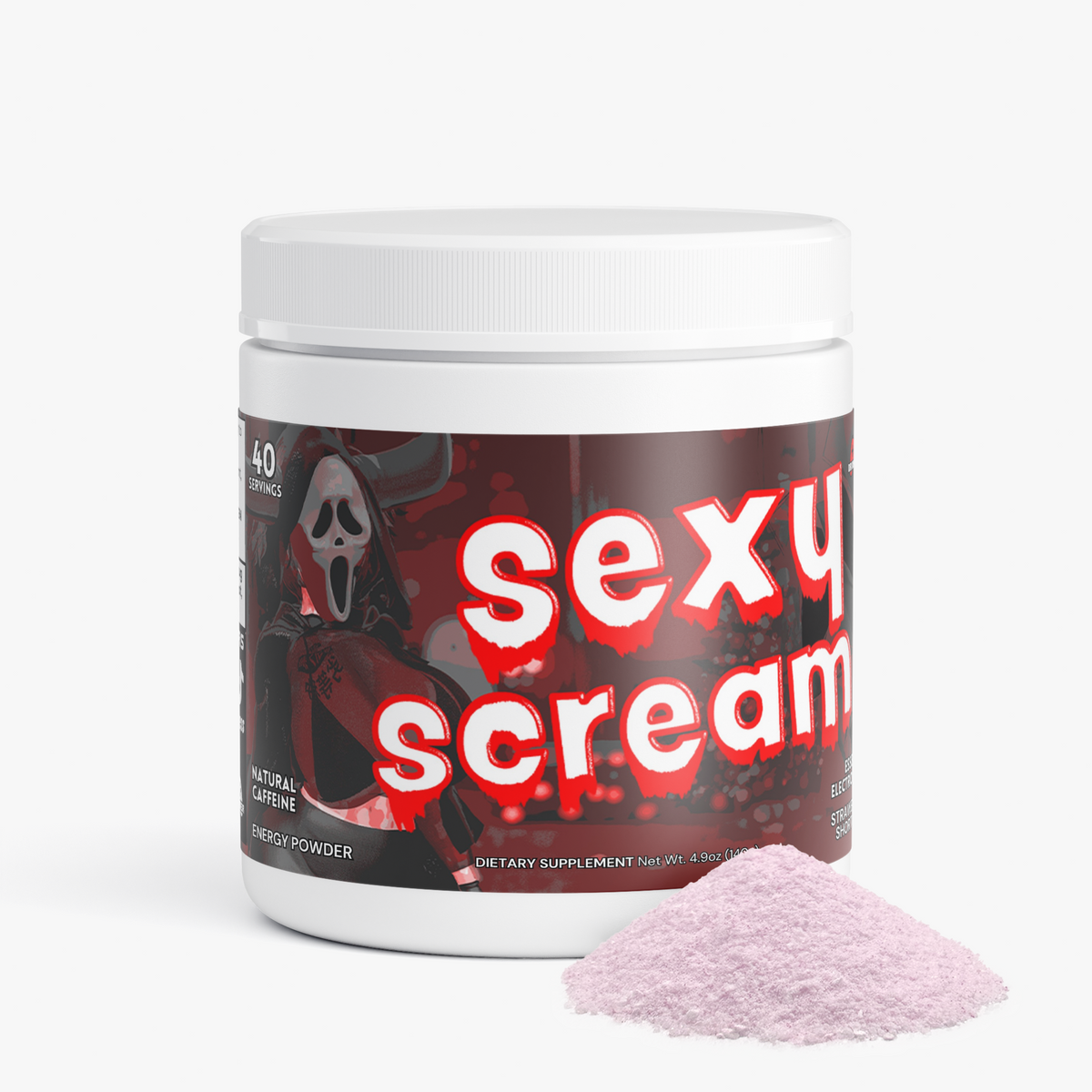 BleachStreaks - Sexy Scream Energy Powder (Strawberry Shortcake)