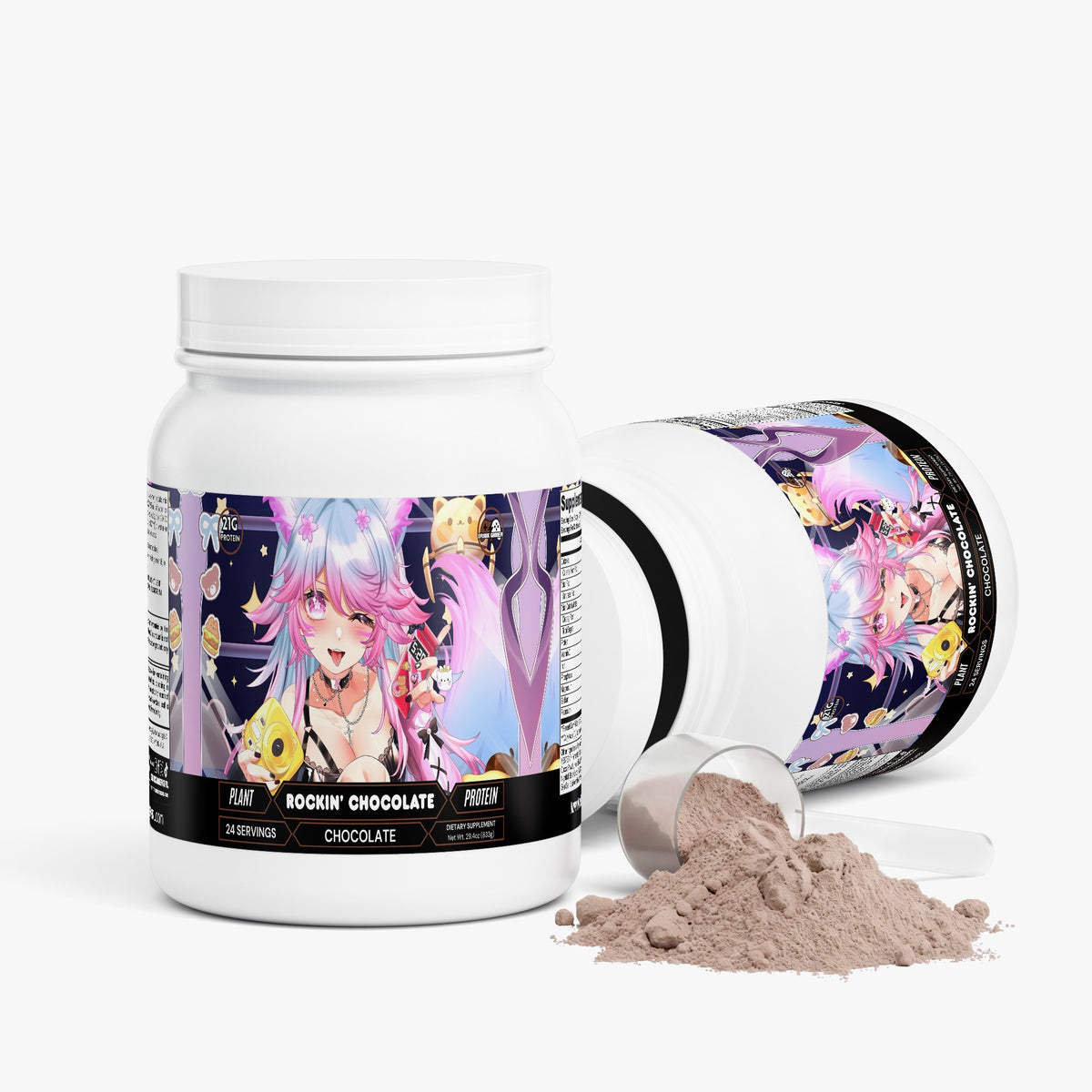 Akuma Miko - Rockin’ Chocolate Plant Protein (Chocolate)