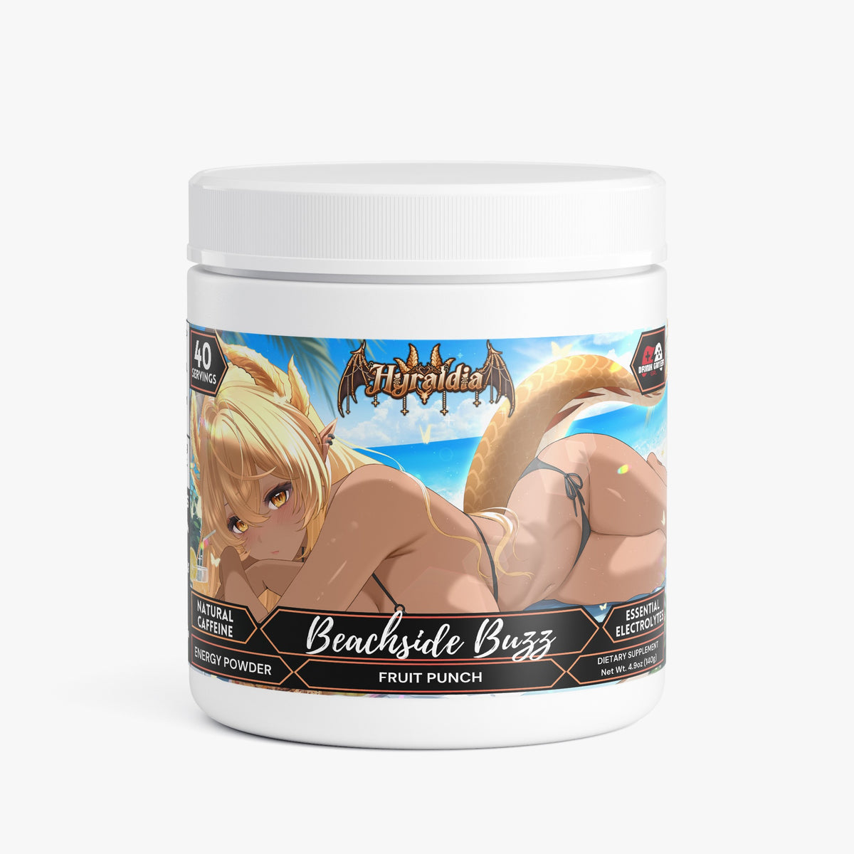 Hyraldia - Beachside Buzz Energy Powder (Fruit Punch)