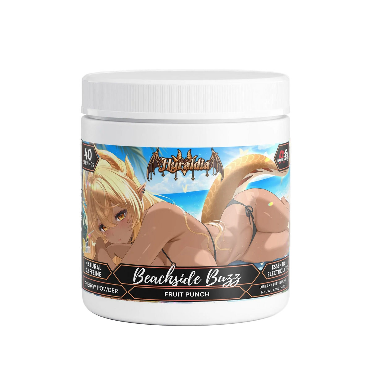 Hyraldia - Beachside Buzz Energy Powder (Fruit Punch)