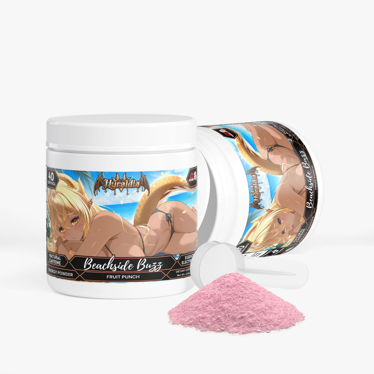 Hyraldia - Beachside Buzz Energy Powder (Fruit Punch)