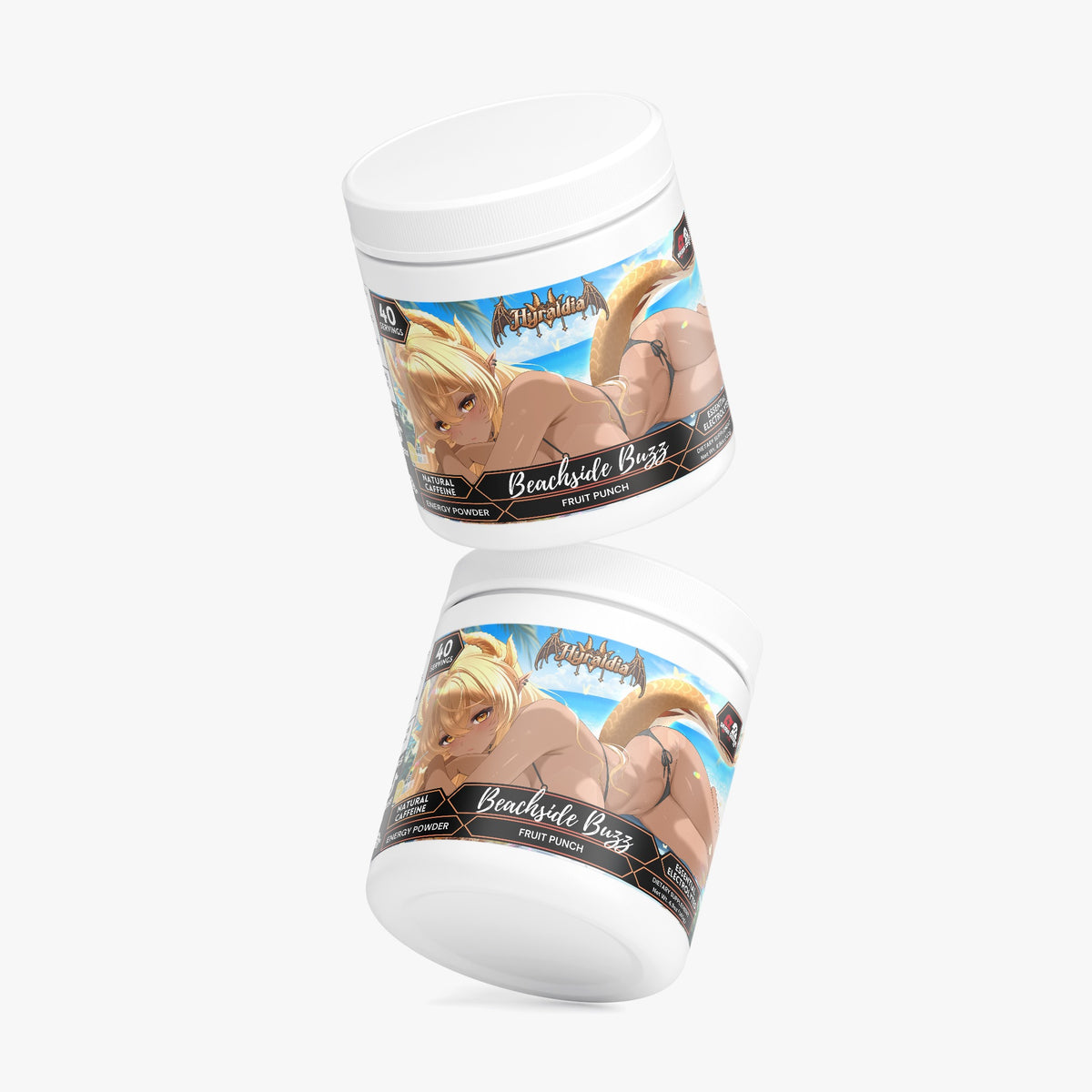 Hyraldia - Beachside Buzz Energy Powder (Fruit Punch)