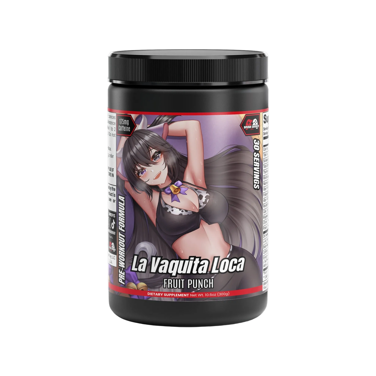 La Cowgirl - La Vaquita Loca Pre-Workout Powder (Fruit Punch)
