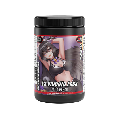 La Cowgirl - La Vaquita Loca Pre-Workout Powder (Fruit Punch)
