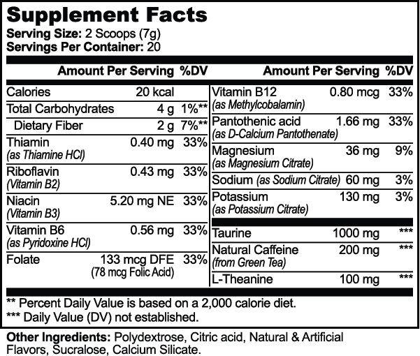 AilaLink - Infernal Splash Energy Powder (Lychee Energy)