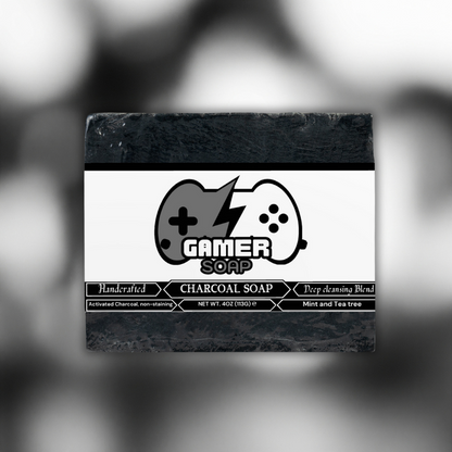 Charcoal Gamer Soap - DGG