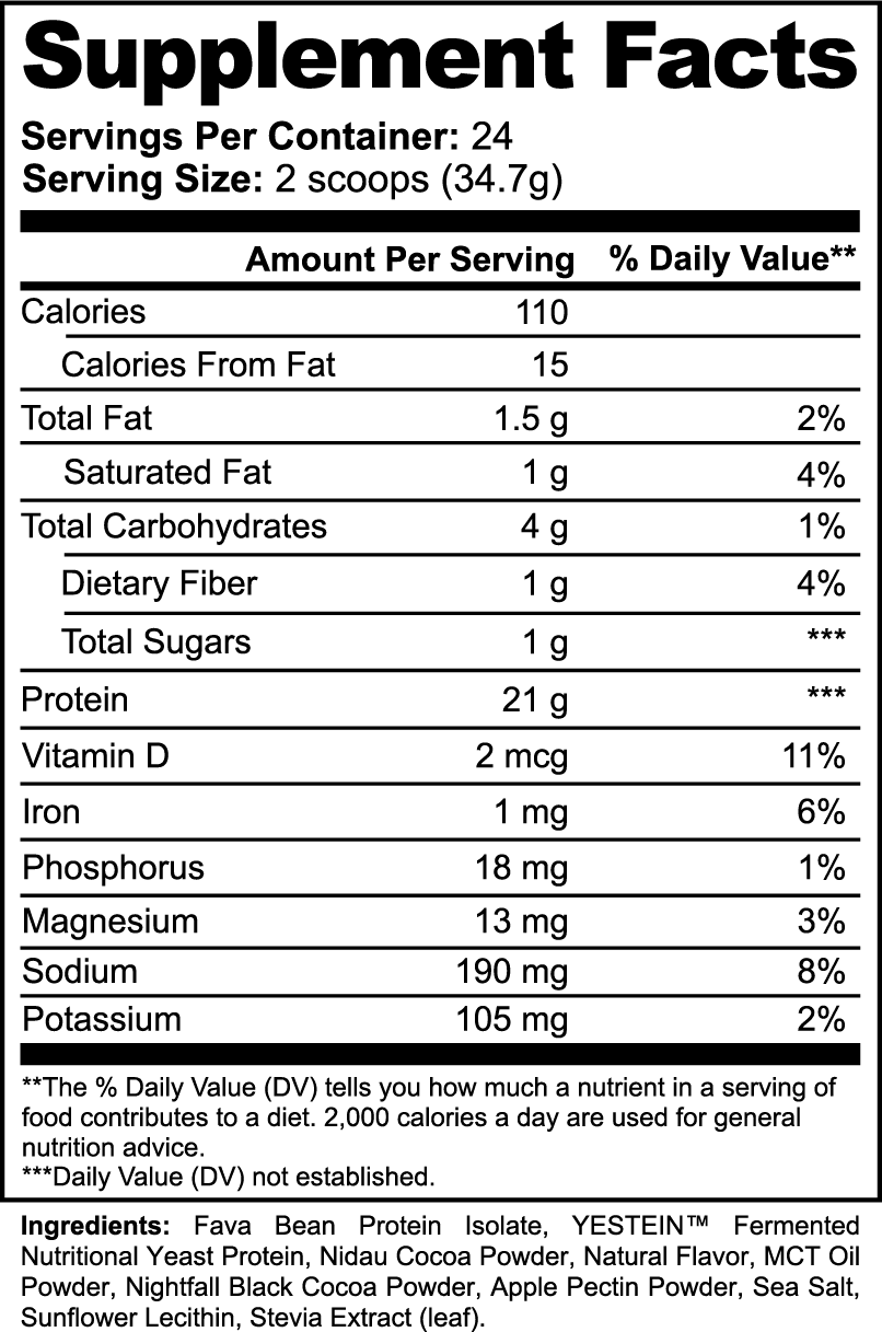 Akhi Luta - Sea Wolf Warrior Boost Plant Protein (Chocolate)