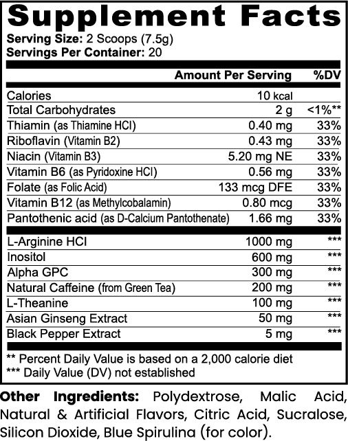 Mezil Justice - Sour Wyrms Focus Powder (Sour Worms)