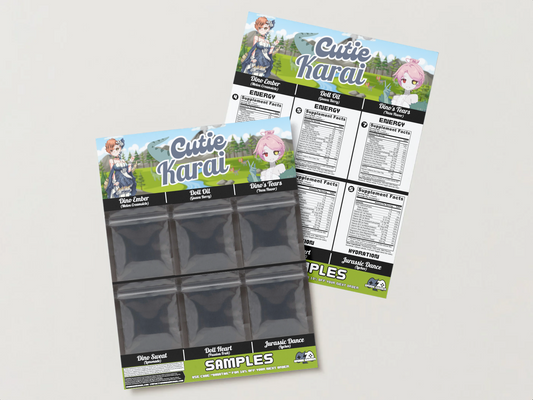 Cutiekarai - Sample pack (6 Flavors)