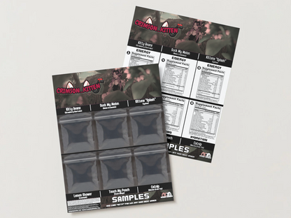 Crimson Kitty - Sample pack (6 Flavors)